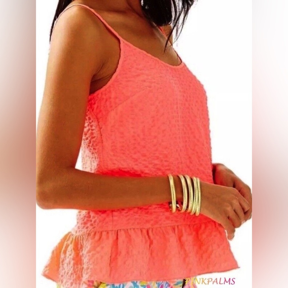 Lilly Pulitzer Coral Tank Top - Sun Ray